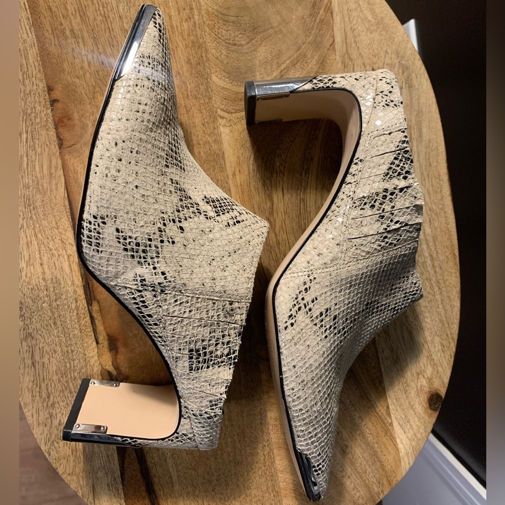 Enzo Snake Print Mules - Picture 4 of 8